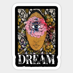 Buddha Inspirational Quote Third Eye Vintage Art Sticker